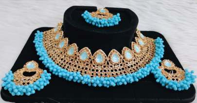 Necklace Set  Blue